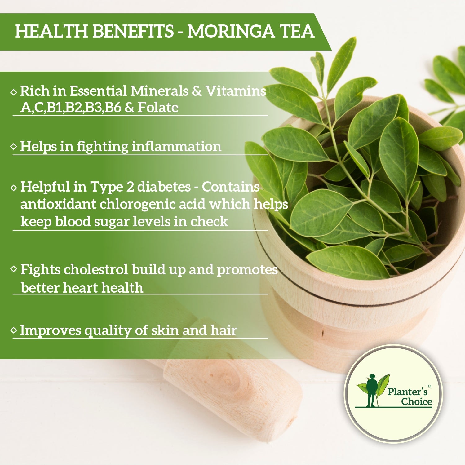 Miracle Moringa, 25 Tea Bags, 25 GMS