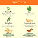 Diabitox-Oolong Tea blend with 5 Herbs and Spices,25 Tea Bags, 50 GMS