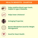 Diabitox-Oolong Tea blend with 5 Herbs and Spices,25 Tea Bags, 50 GMS