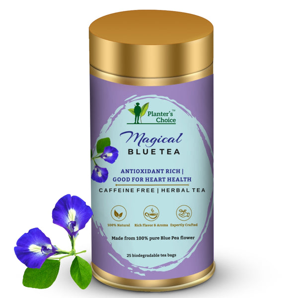 Blue Tea, 25 Tea Bags, 25GMS
